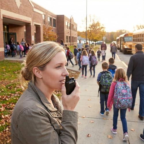 Retevis RT22 Walkie Talkies for Adults, Two Way Radios Long Range Rechargeable, VOX Handsfree, Mini Compact Walkie Talkie with USB Charger, for School Church Restaurant (6 Pack) thumbnail 15