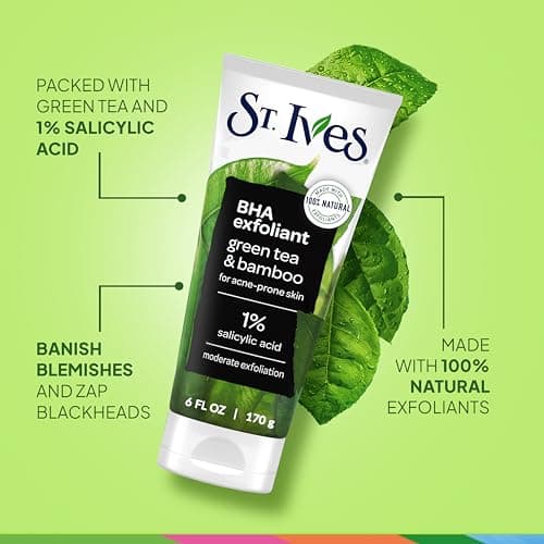 Miniatura de St. Ives Exfoliante Facial Puntos Negros Té Verde y Bambú Ácido Salicílico 4