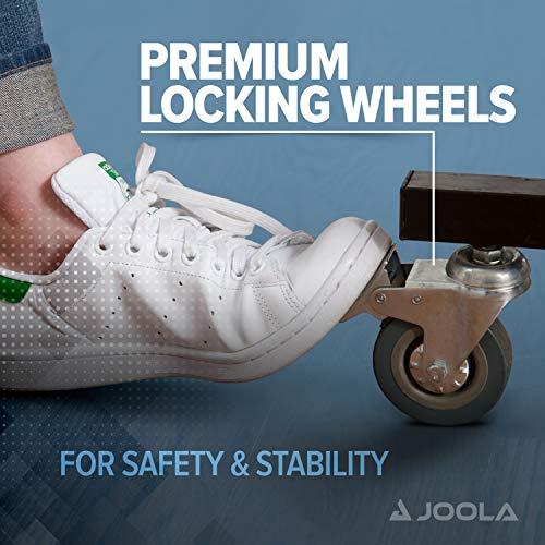 JOOLA Inside Professional MDF Indoor Ping Pong Table with Quick Clamp Table Tennis Net and Post Set - 10 Minute Easy Assembly - Tournament Quality - Foldable with Single Player Pla thumbnail 5