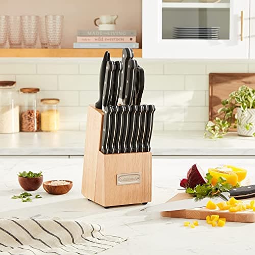 Cuisinart C77TR-16P Triple Rivet Collection 16-Piece Cutlery Block Set, Stainless Steel thumbnail 7