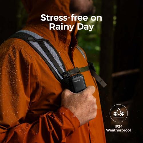 Miniatura de Calentadores de Manos Magnéticos Recargables OCOOPA (2-Pack) - 5000mAh, Estilo Tarjeta, Cert. UL 9