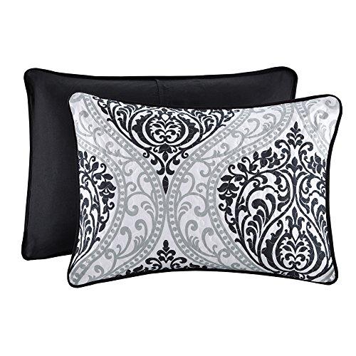 Miniatura de Juego de Cama Hipoalergénico Comfort Spaces Coco 3 Piezas, Matrimonial/Queen, Negro 4