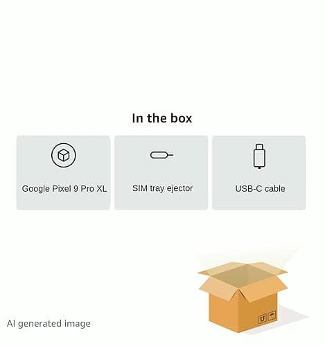 Google Pixel 9 Pro XL - Unlocked Android Smartphone with Gemini, Triple Rear Camera System, 24-Hour Battery, and 6.8" Super Actua Display - Obsidian - 128 GB thumbnail 13