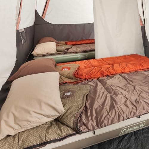 Coleman WeatherMaster 6-Person Camping Tent with Screened Porch, Weatherproof Tent with Screen Room, Rainfly & Carry Bag Included, Made Without PFAS Chemicals thumbnail 4