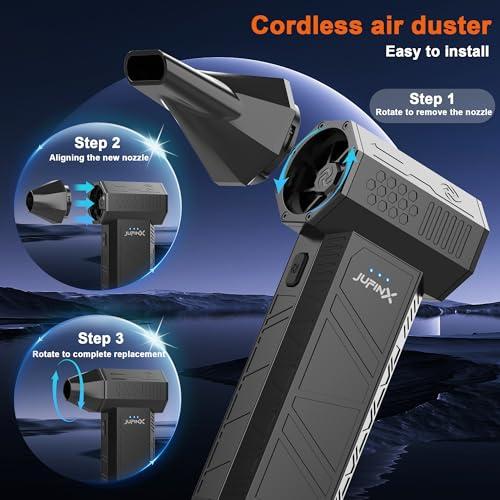 Miniatura de JVSCAM X3 Soplador de Aire Eléctrico Multifuncional 5