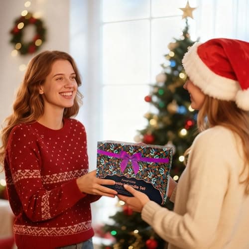 Set de Regalo de 24 Velas Aromáticas de Soya de Larga Duración