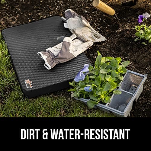 GORILLA GRIP® Extra Thick Patent Pending Supportive Foam Kneeling Pad, Large Cushion Knee Pads for Gardening, Baby Bath Time, Dirt and Water Resistant, Workout and Garden Supplies, thumbnail 4