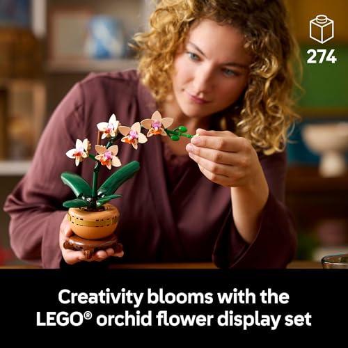 Miniatura de Set LEGO Botánicos Mini Orquídea para Adultos (10343) 2