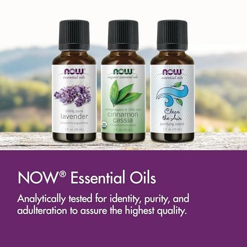 NOW Essential Oils, Lemon Oil, Cheerful Aromatherapy Scent, Cold Pressed, 100% Pure, Vegan, Child Resistant Cap, 4-Ounce thumbnail 5