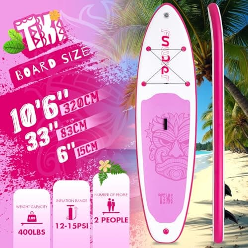 Tabla de Paddle Surf Hinchable FunWater 10'6" con Accesorios Premium