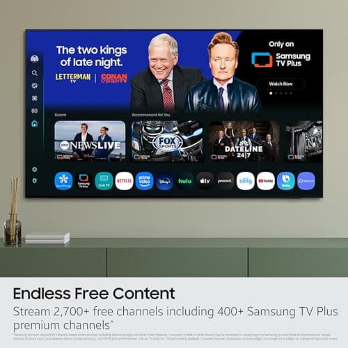 Samsung 65-Inch Class Neo QLED QN990F 8K Mini LED Smart TV (2025 Model) NQ8 AI Gen3 Processor, Upscaling Pro, Wireless One Connect, Glare Free, Samsung Vision AI, Alexa Built-in thumbnail 8