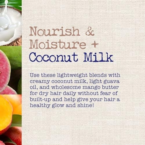 Acondicionador Maui Moisture Leche de Coco Nutre & Hidrata para Rizos, Sin Siliconas/Parabenos, 13 fl oz