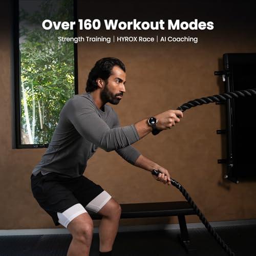 Amazfit Active 2 Sport Smart Watch Fitness Tracker for Android and iPhone, 44mm, 10 Day Battery, Water Resistant, GPS Maps, Sleep Monitor, 160+ Workout Modes, 400 Face Styles, Sili thumbnail 4