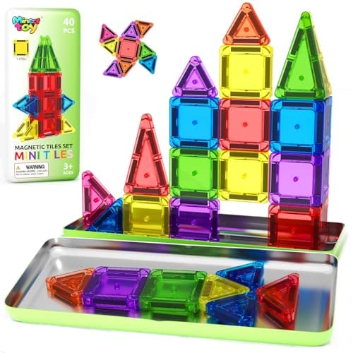 Set de 40 Mini Bloques Magnéticos para Niños