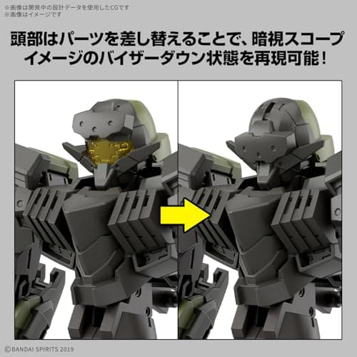 Bandai Hobby - 30 Minute Missions - #72 eEXM-40 IGLIGHT 02 30 MM 1/144 Model Kit thumbnail 7