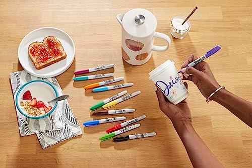 Sharpie Permanent Markers, Fine Point, Cosmic Color, Limited Edition, 24 Count - Art, Creative, Colorful Office Supplies thumbnail 3