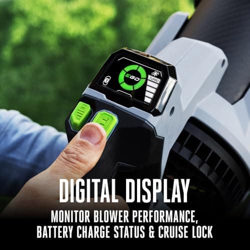 EGO Power+ Cordless Electric Leaf Blower, 880 CFM, Two Batteries - LB8803-2 thumbnail 4