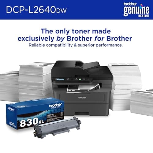 Miniatura de Brother DCP-L2640DW Impresora Láser Multifunción Monocromática Inalámbrica (Renovada) 3