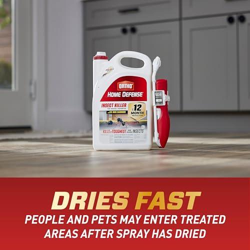Ortho Home Defense Insect Killer for Indoor and Perimeter2 with Comfort Wand - Ready-To-Use Bug Spray, Kills Ants, Cockroaches & Spiders, 1.1 gal. (2-pack) thumbnail 13