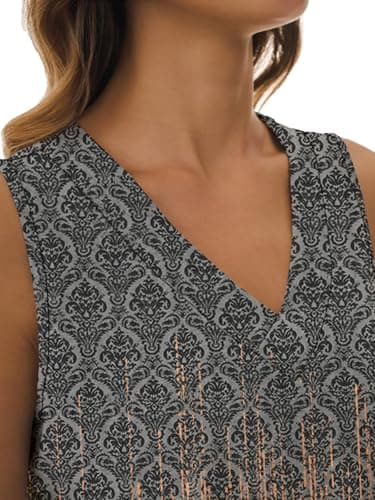 ¡Oferta! Playera GKBK Tie-Dye Cuello V Holgada para Mujer (Rosa Gris, S)