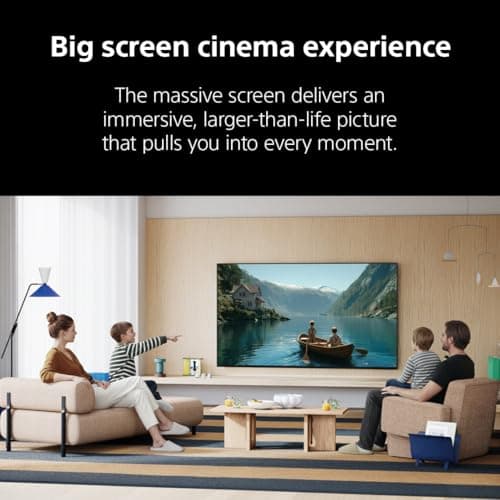 Sony 100 Inch BRAVIA 3 II LED 4K HDR Smart Google TV with Gemini K100XR30M2