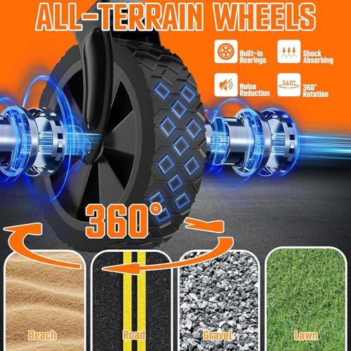 Carrito Utilitario Plegable Yozoia con Ruedas