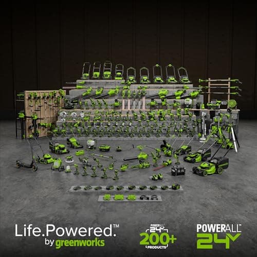 Greenworks 24V 12 in String Trimmer & 270 CFM Blower Combo, 2.0 Ah Battery thumbnail 7
