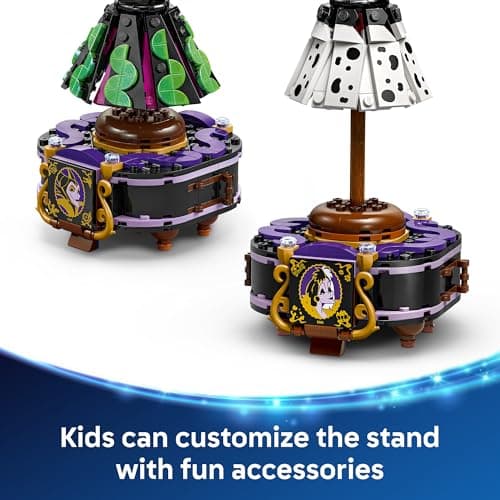 LEGO Disney Villains Maleficent’s and Cruella De Vil’s Dresses Kids Toy - Fashion Building Toy for Girls and Boys, Ages 9+ - Gift Idea for Birthdays, Holidays, & Disney Fans - 4326