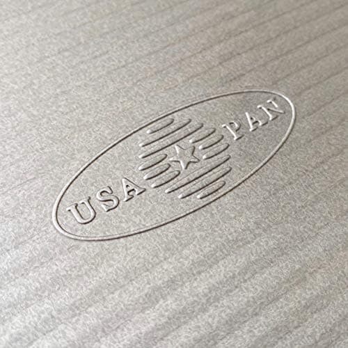 USA Pan Bakeware Half Sheet Pan, Set of 2 Baking Sheets, Aluminized Steel