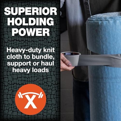 Cinta T-REX de Uso Rudo con Protección UV e Impermeable, 1.88" x 30 yd, Gris Gunmetal
