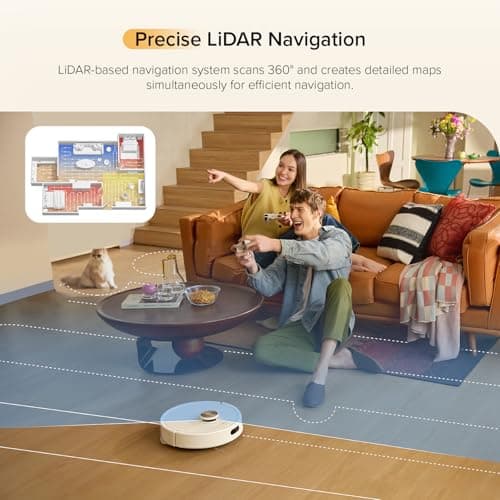roborock Q7 M5 Robot Vacuum and Mop Combo, 10,000Pa HyperForce Suction