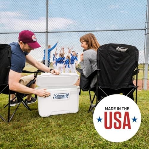 Coleman Classic Series 52qt Marine Cooler, Fully Insulated Lid & Body Keeps Ice up to 3 Days, Holds up to 80 Cans thumbnail 6