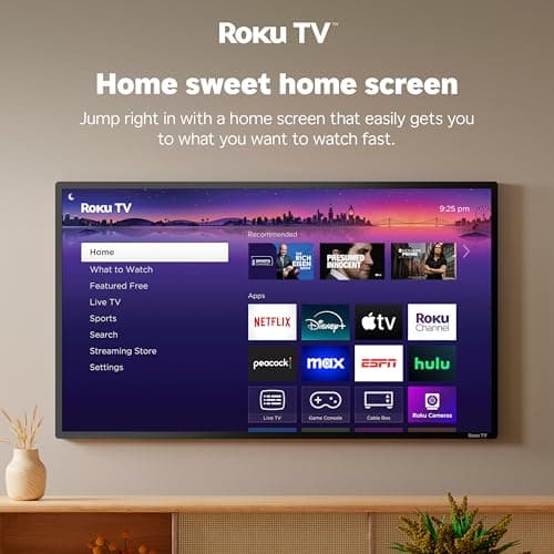 Smart TV Hisense 65" Hi-QLED 4K UHD Roku (Serie E6SR, Modelo 2026) con Dolby Vision y Game Mode Plus