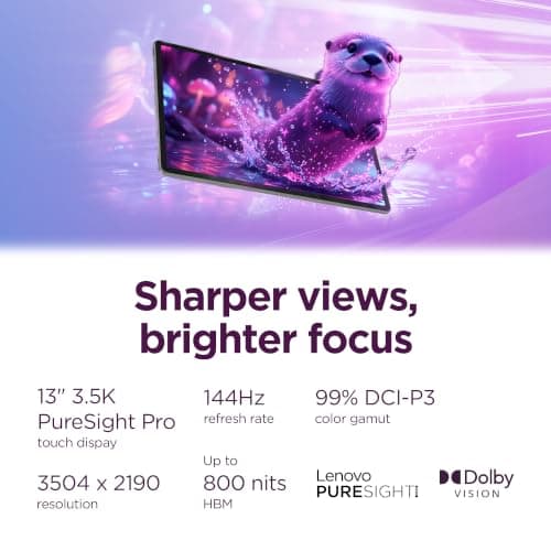 Miniatura de Tablet Lenovo Idea Tab Pro Gen 2 + Lápiz y Funda - 13″ 3.5K IPS 144Hz - Snapdragon® 8s - 8GB RAM / 128GB Almacenamiento 7