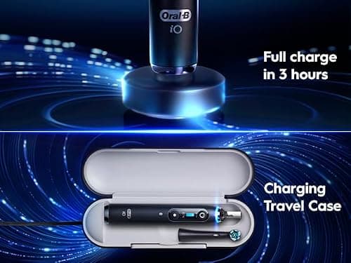 Miniatura de Cepillo Eléctrico Recargable Oral-B iO9 Genius, Pantalla, 7 Modos, Estuche, 4 Cabezales 23