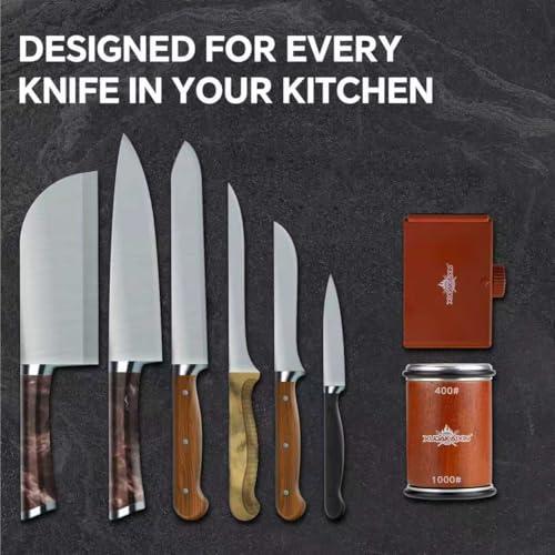 Miniatura de Afilador de Cuchillos Premium Rodante Multivolumen con Cabezal Extra 5