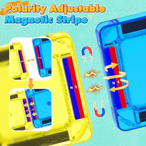 Set de 40 Mini Bloques Magnéticos para Niños