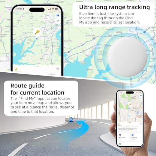 4 Localizadores Inteligentes Bluetooth Cert. MFi para Apple Buscar (iOS)