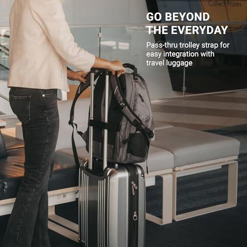 SWISSGEAR 1900 ScanSmart TSA Laptop Backpack Fits 17 Inch Laptop with RFID Protection and Tablet Pocket, Blue/Black, 19-Inch thumbnail 4