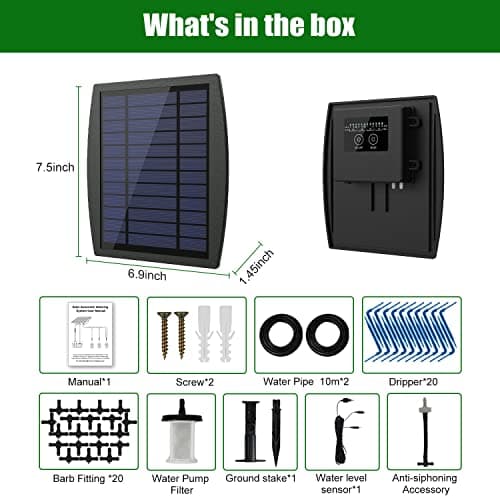 Sistema de Riego por Goteo Solar JIYANG