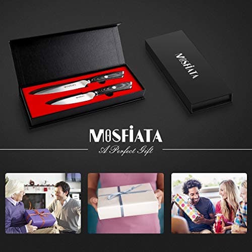 Miniatura de Set de Cuchillos MOSFiata (Chef 5” y Pelador 3.5”) Acero Alemán 8