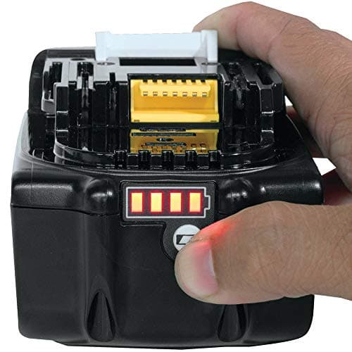 Makita BL1860B-2 18V LXT Lithium-Ion 6.0Ah Battery, 2/pk, Black thumbnail 5