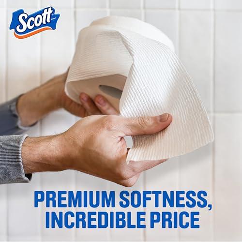 Scott ComfortPlus Toilet Paper, 12 Triple Rolls, 231 Sheets per Roll, Septic-Safe, 1-Ply Toilet Tissue thumbnail 6