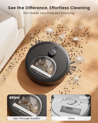 Miniatura de Lefant M330 Pro: Robot Aspiradora y Trapeadora Inteligente con Navegación Avanzada y ¡Súper Precio! 6