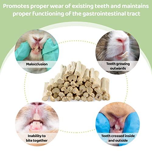 Sukh Sweet Bamboo Chew-Sticks - Natural Rabbit Bamboo Sticks Small Animal Chew Toy