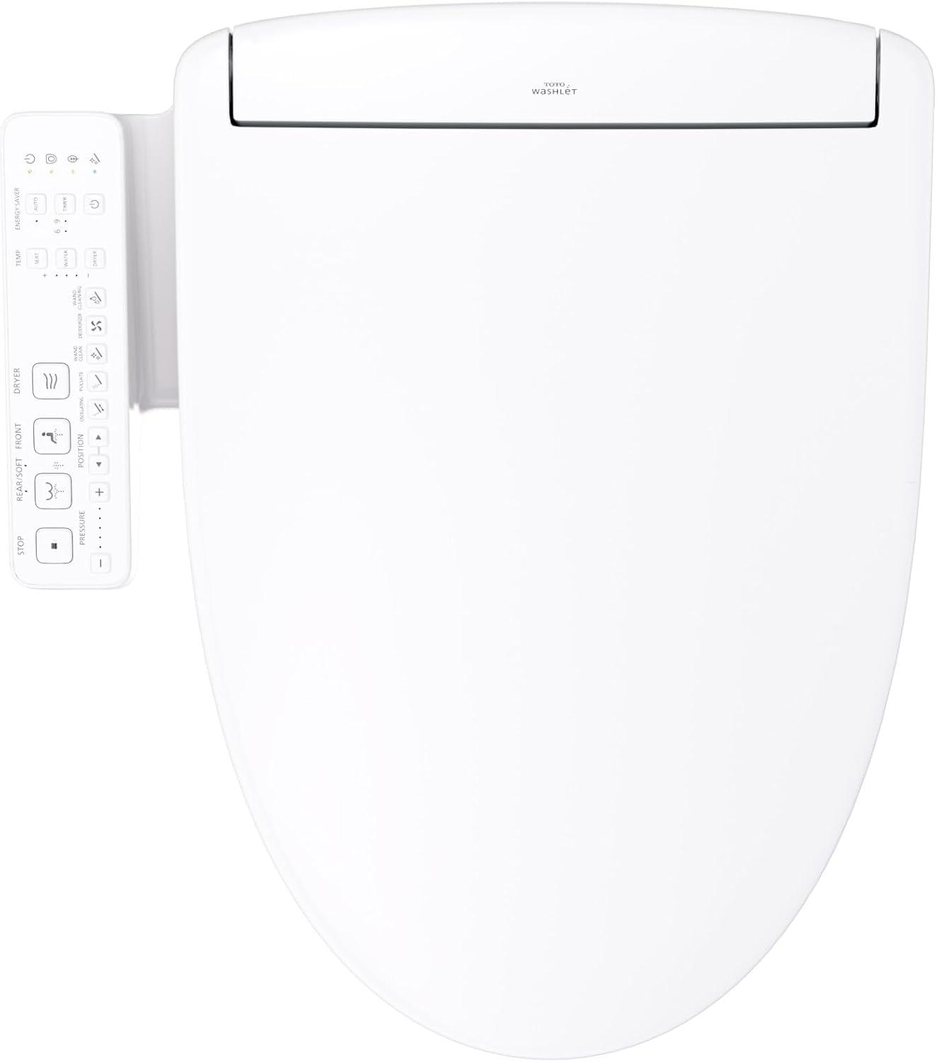 Asiento Bidet Electrónico TOTO WASHLET S2 con Calentamiento Instantáneo, PREMIST y EWATER+