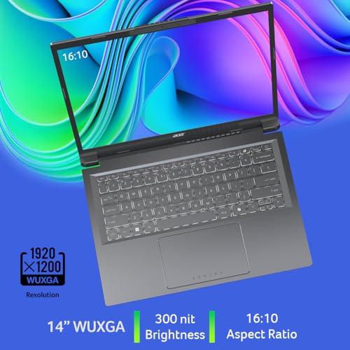 acer Aspire 14 AI Copilot+ PC | 14" WUXGA Display | Intel Core Ultra 5 Processor 226V | NPU: Up to 40 Tops - GPU: Up to 53 Tops | Intel ARC 130V | 16GB LPDDR5X | 512GB SSD | Wi-Fi 