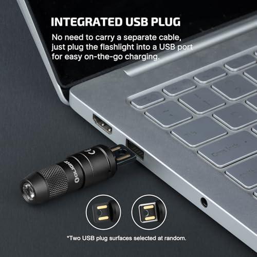 Miniatura de Linterna Llavero Recargable OLIGHT IMINI 2 EDC 50 Lúmenes (Negra) 5