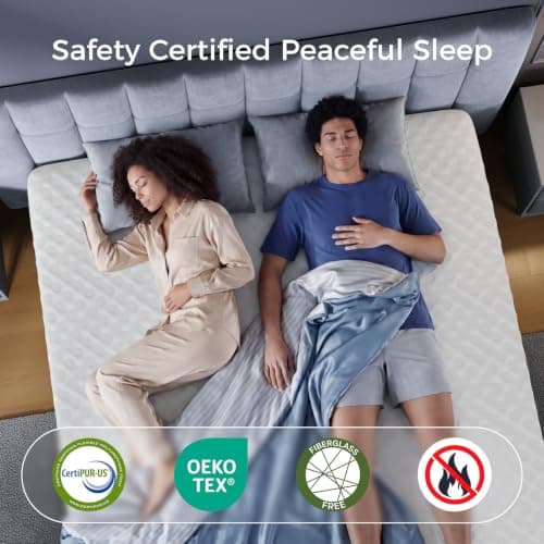 Miniatura de Colchón Yaak Queen de 14 Pulgadas de Memory Foam con Gel Enfriador 6