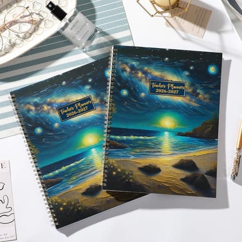 Teacher Planner 2026-2027 - Teacher Lesson Planner 2026-2027, 9" x 11", Jul.2026 - Jun.2027, Weekly & Monthly Lesson Plan Book for Teachers with Back pocket, Colorful Tabs thumbnail 2